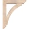 Ekena Millwork Thorton Slat Smooth Bracket w/ Offset Brace, Douglas Fir, 7 1/2"W x 36"D x 44"H BKT0806X36X44THR06SDF - alternate 2